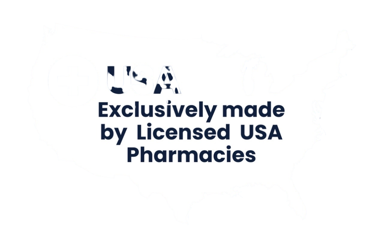 Made by licensed USA pharmacies verification badge