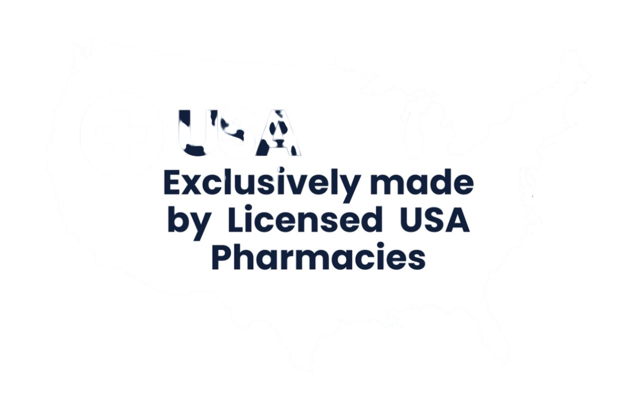 Made by licensed USA pharmacies verification badge